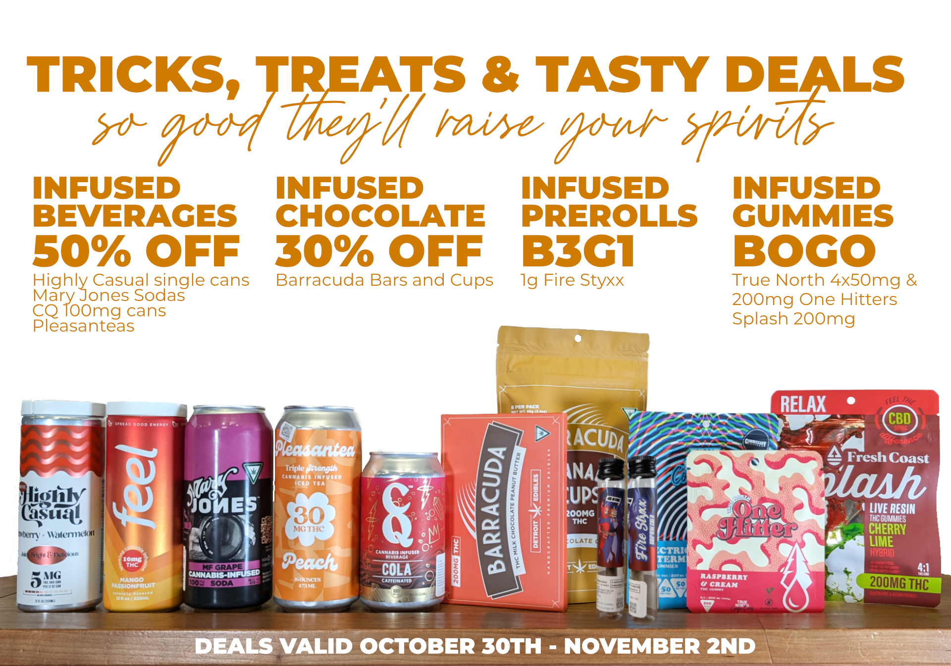 Dispensary Halloween Deals Header